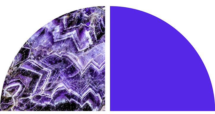 A textured purple gemstone pattern with white veins, resembling amethyst. 
